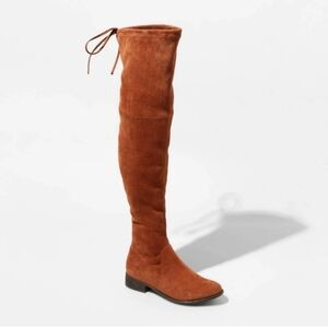 a new day Women's Over the Knee Boots - Burnt Orange